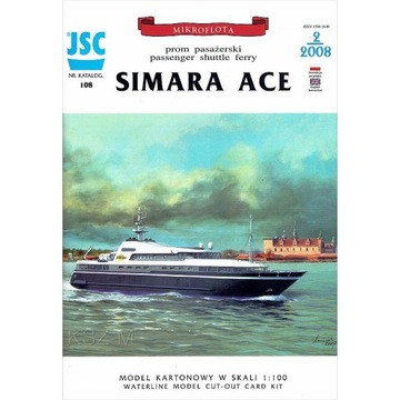 JSC-108 Szwedzki prom pasażerski SIMARA ACE 1:100
