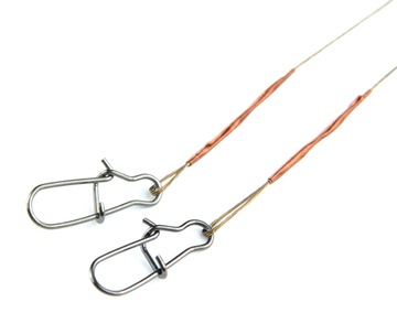 2 стальных поводка JAXON SUMATO 1х7 25см 13кг