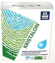 KRISTALON ZIELONY 18+18+18 NAWÓZ YARA NPK 3KG