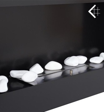 Галька для биокаминов 1кг DECO/WHITE PEBBLES