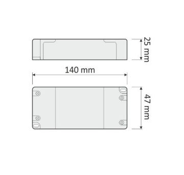 Светодиодный трансформаторный блок питания 33Вт Design Light 12В