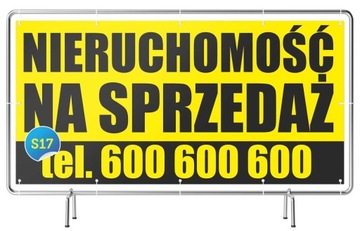 Solidny Baner 2x1m Na sprzedaż DOM/Działka