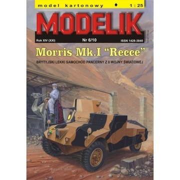 Modelik 6/10 - Samochód Morris Mk.I Recce 1:25