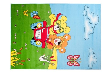 DYWAN FUN KIDS 240x330 DZIECI Misie Auto 649bl