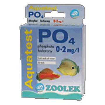 Zoolek Aquatest PO4 30 testów - kontroluj fosfor