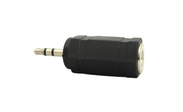 Przejściówka gniazdo JACK 3.5mm -- wtyk JACK 2.5mm