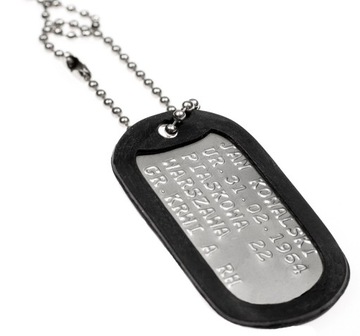 NIEŚMIERTELNIK DOG-TAG grawer PL NIEŚMIERTELNIKI !