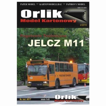Orlik A017 - Pogotowie techniczne Jelcz M11 1:43