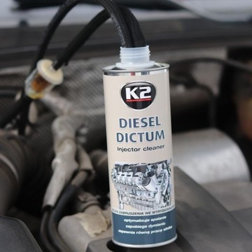 K2 DIESEL DICTUM 500ml - Присадка очищает форсунки