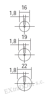 ТОЧНЫЕ ОТРЕЗНЫЕ ДИСКИ, 3 шт., диски PROXXON