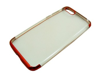 Etui BUMPER GLOSSY TPU do TP-Link Neffos C9A czerwony Case Pokrowiec