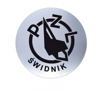 EMBLEMAT ZBIORNIKA WSK 125 PZL ŚWIDNIK GRAWEROWANY