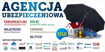 Solidny Baner reklama - Ubezpieczenia Kredyty 2x1m