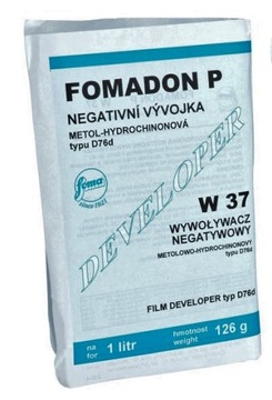 FC Foma W 37 Fomadon P wywoływacz odpowiednik D-76