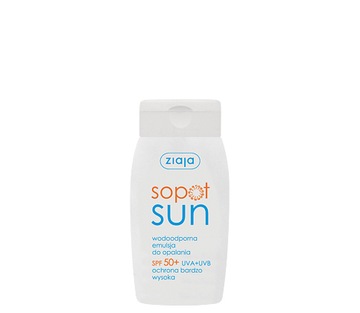 Ziaja sopot sun emulsja do opalania SPF 50+ 125ml