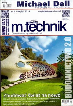 Młody Technik nr 8/2015. Budownictwo 2.0.