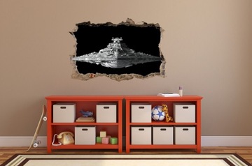 NAKLEJKI NA ŚCIANĘ Dziura STAR WARS 50 100x65 cm