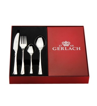 GERLACH VALOR СТОЛОВЫЕ ПРИБОРЫ 24 EL GLOSS BOX / 6 ШТ.