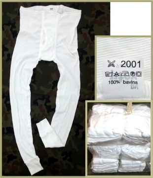 oryg. KALESONY wojskowe LUX 100% bawełna XL 94cm+