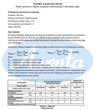 REKUPERATOR KOMPAKTOWY HRV100P + sterowany pilotem