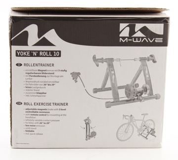 m-wave BIKE TRAINER QUIET + рычаг переключения передач на 135 кг!