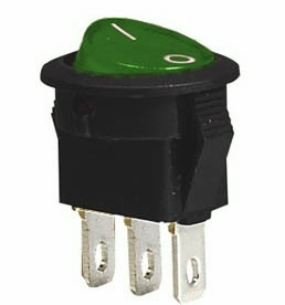 Przełącznik SMRS101 -2L 1A 250V okrągły 2szt