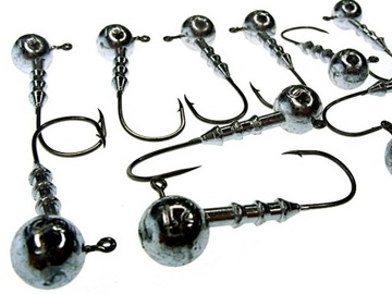 GŁÓWKA JIGOWA MISTRALL SHIRO JAMBO 6g nr 2/0