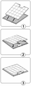 Filtr WĘGLOWY do okapu AMICA OKC 951S