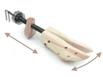 2x ДЕРЕВЯННЫЕ ОБУВИ MASSIDO ДЛЯ РАСТЯЖКИ