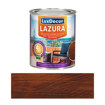Luxdecor Lazura 4 lata ochrony 0,75l MEABAU