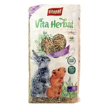 VITAPOL VITA HERBAL 800G СЕНО КРОЛИКА СВИНЬИ