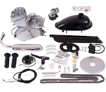 Велосипедный двигатель внутреннего сгорания 80 см 2T карбюраторный бак