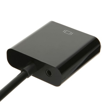 ADAPTER PRZEJŚCIÓWKA KONWERTER Z HDMI NA VGA+AUDIO