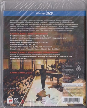 [BLU-RAY] LANG LANG - LIVE IN VIENNA -BLU-RAY 3D/2D (folia)