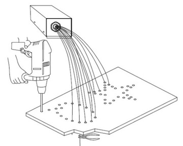Звездное небо для потолка SKY3- RGBW 200 (0,75мм)