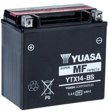 AKUMULATOR YTX14-BS HONDA VTX 1300 2001-2007