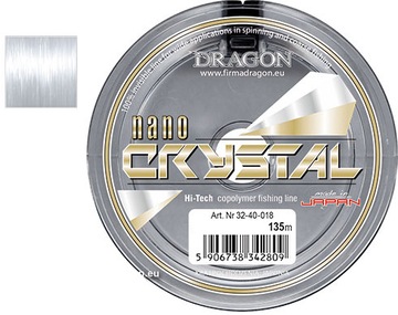 Dragon Nano Crystal 135m, 0,18mm Made in Japan