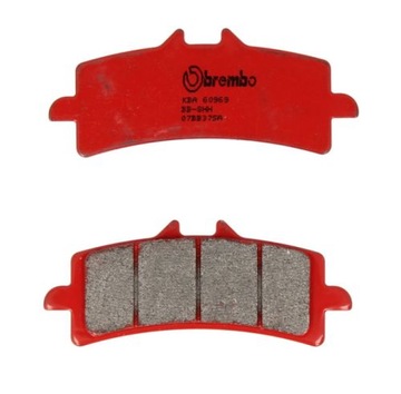 KLOCKI HAM BREMBO PRZÓD SUZUKI GSX-R1000 12-18