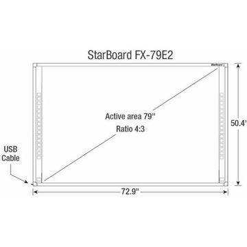 Интерактивная доска Hitachi StarBoard FX-79E2