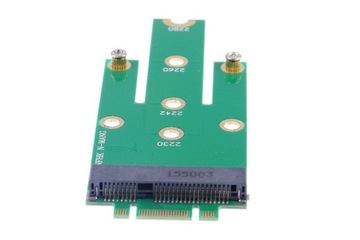 ADAPTER SSD mSATA mPCI-E SATA3 do NGFF M.2 B KEY