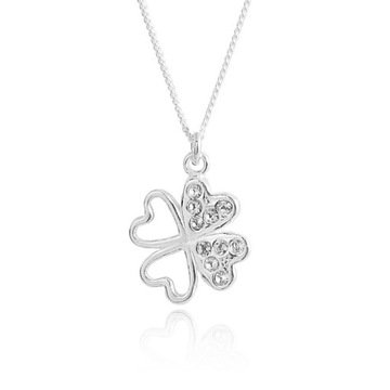 Celebrity Clover с цепочкой на стержень KR.SWAROVSKI