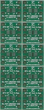 10szt.-DFN8-3x2 0.50mm na DIP 0.3