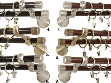 Карниз 280 см DOUBLE 2.8 MODENA Карнизы 25/19