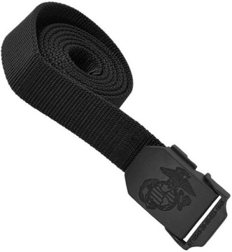Поясной ремень Mil-Tec USMC Tactical Military Belt Strap Black +GR.