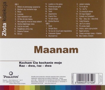 MAANAM GOLD COLLECTION 2CD / BEST OF / Кора