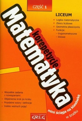 Matematyka korepetycje część 1