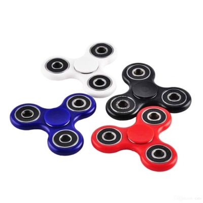 FIDGET SPINNER CZARNY ZABAWKA ADHD SPINER 24H HIT