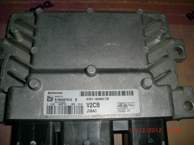 COMPUTER ENGINE CONTROL UNIT FORD FIESTA MK7 - milautoparts-fr.ukrlive.com