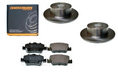 DISCS PADS TOYOTA COROLLA E15 D4D AURIS E15 E18 REAR 270MM - milautoparts-fr.ukrlive.com