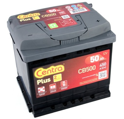 BATTERY 50AH 50 AH P+ 450A 450 A CENTRA PLUS - milautoparts-fr.ukrlive.com